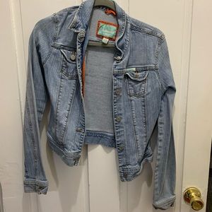 hollister • vintage jean jacket